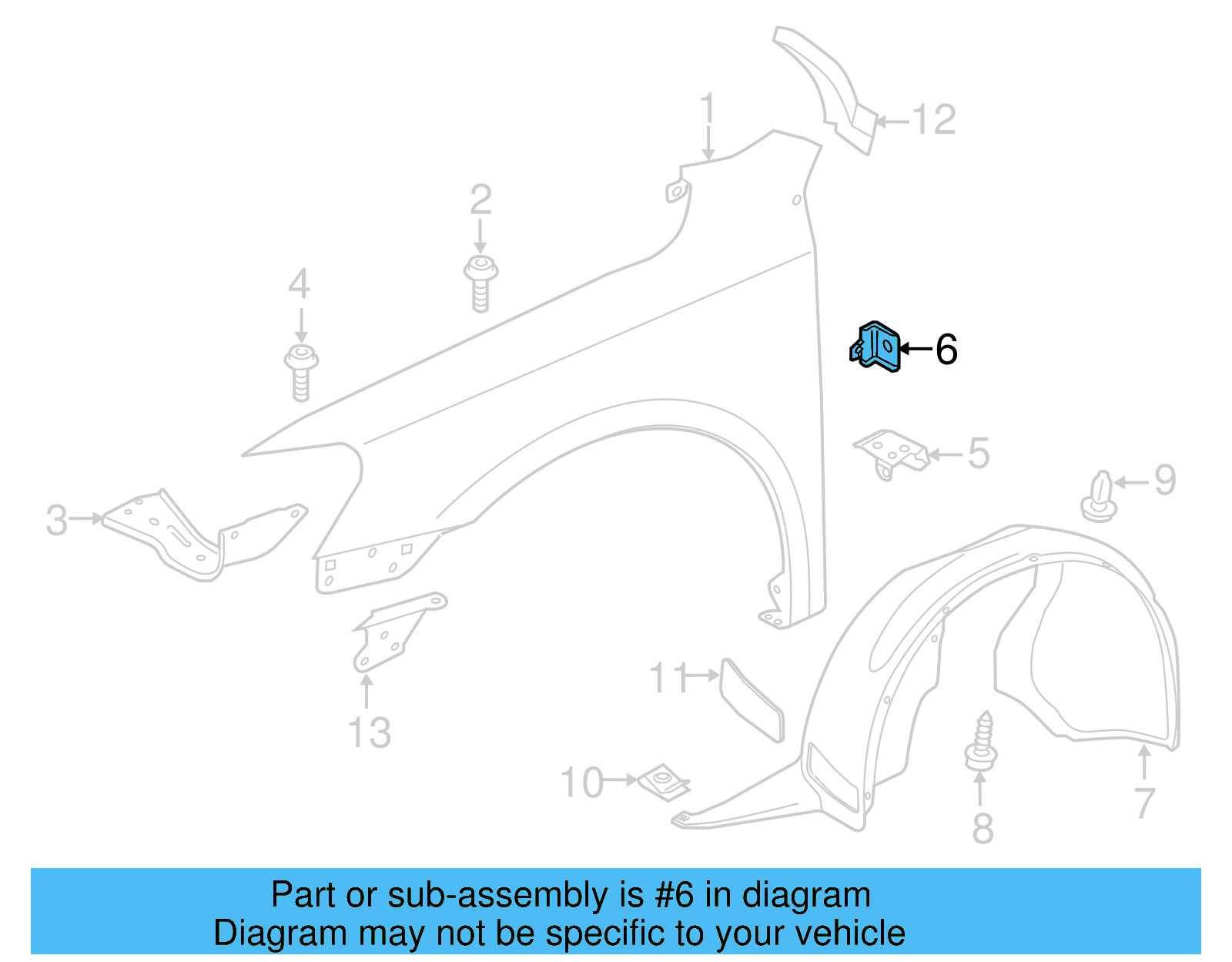 Upper Bracket 561-810-423 - View 6