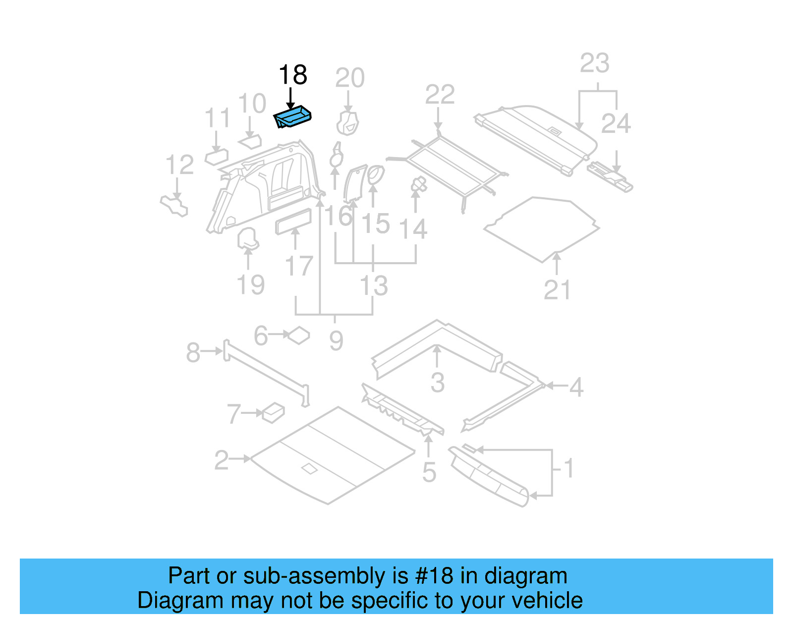 Battery Cover 3AF-868-865-9B9 - View 3
