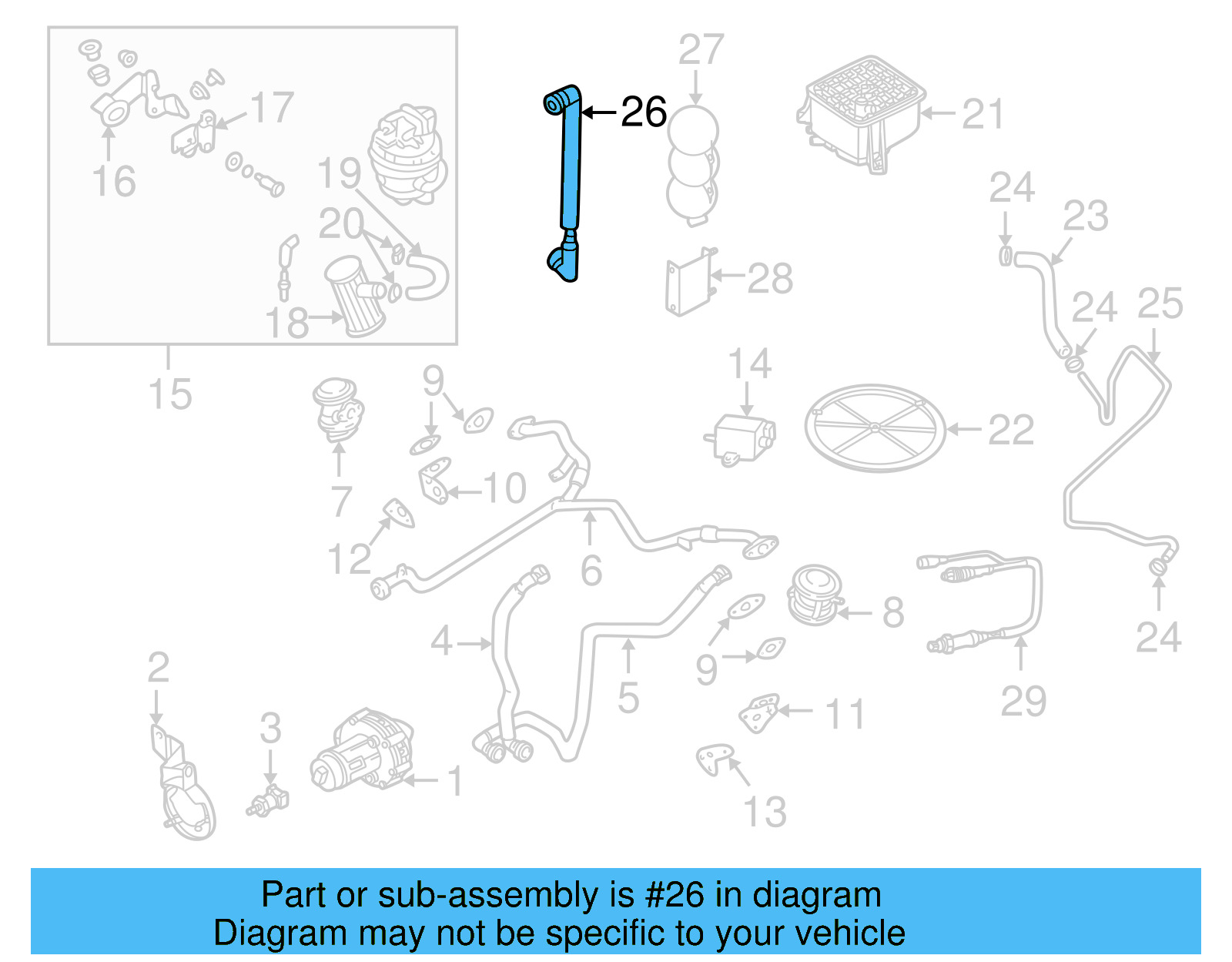 Pressure Line 3B0-201-945-A - View 15