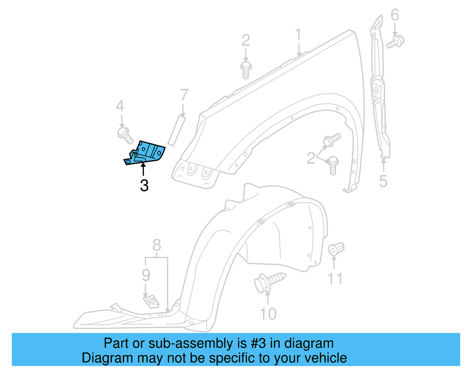 Fender Mtg Bkt 5N0-821-136 - View 16