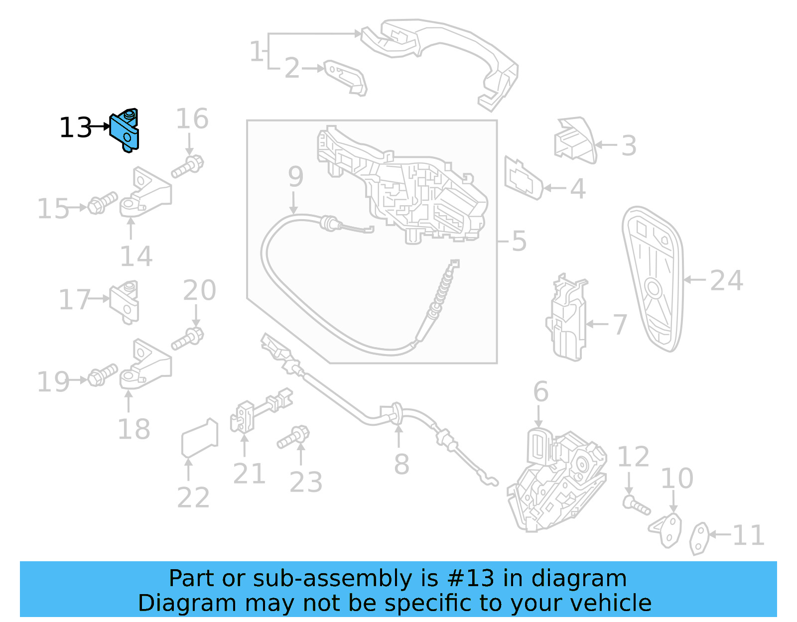 Upper Hinge 8X4-833-407-A - View 8
