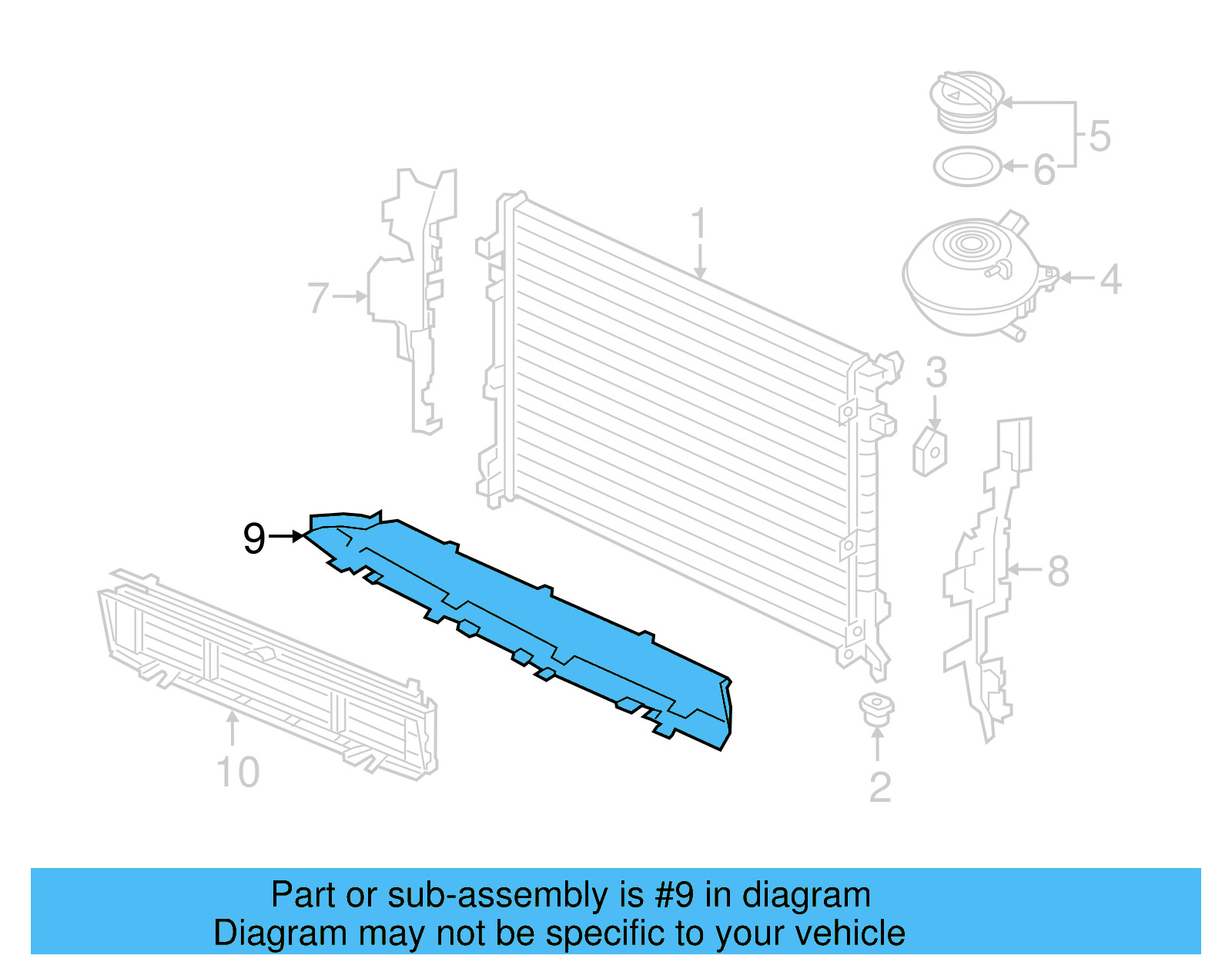 Air Baffle 3CM-121-330-B - View 7