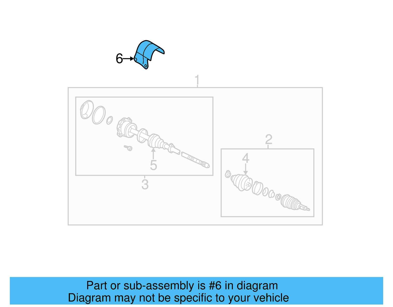 Cv Joint Splash Shield 1J0-407-721-B
