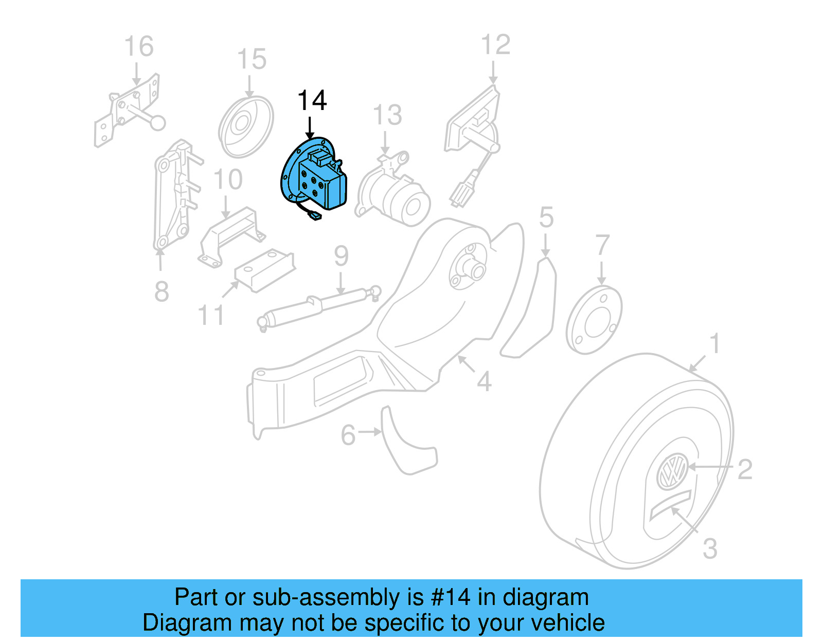 Lock 7L6-601-241-A - View 5