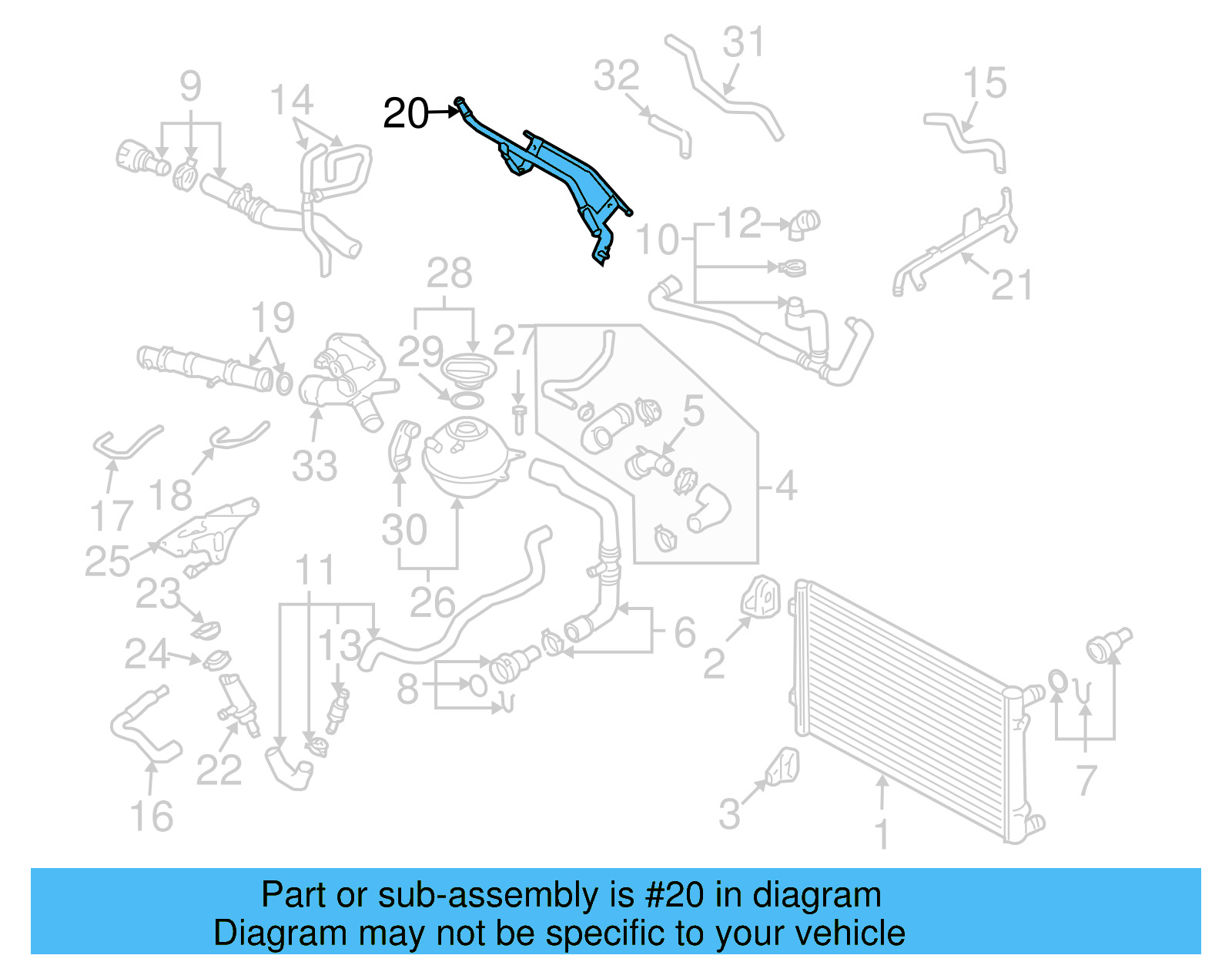 Connector Pipe 1J0-121-070-BP - View 5