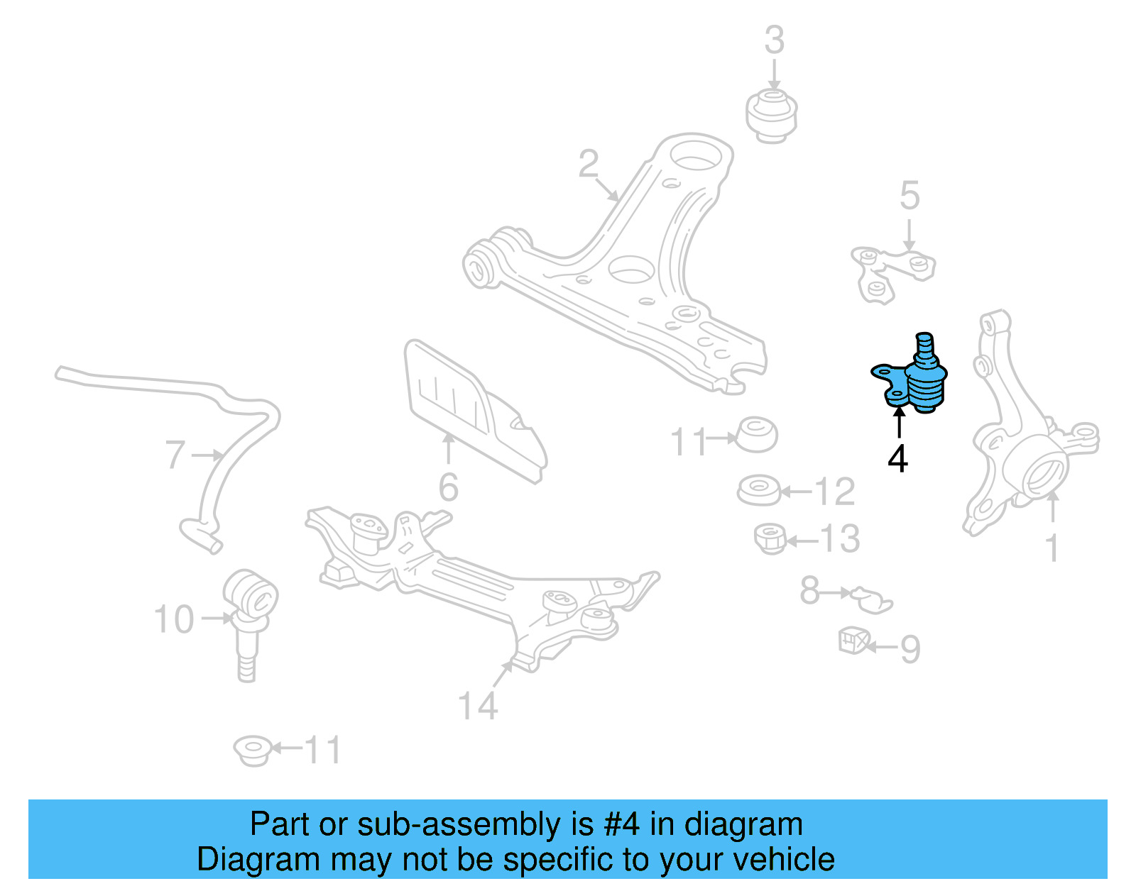 Ball Joint 357-407-365 - View 6