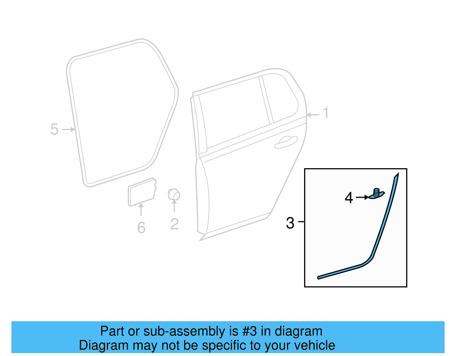 Door Weather 5K6-839-699-B - View 10