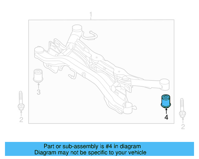 Motor Mount Mount Bolt N-105-524-04 - View 150