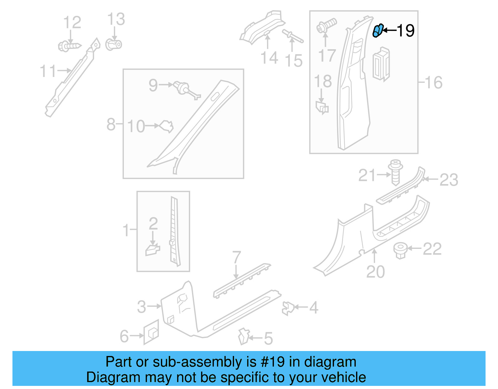 Coat Hook 3C0-857-635-82V - View 6