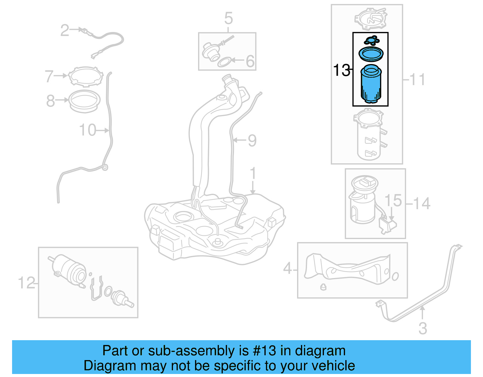 Fuel Filter 1K0-127-434-A - View 4
