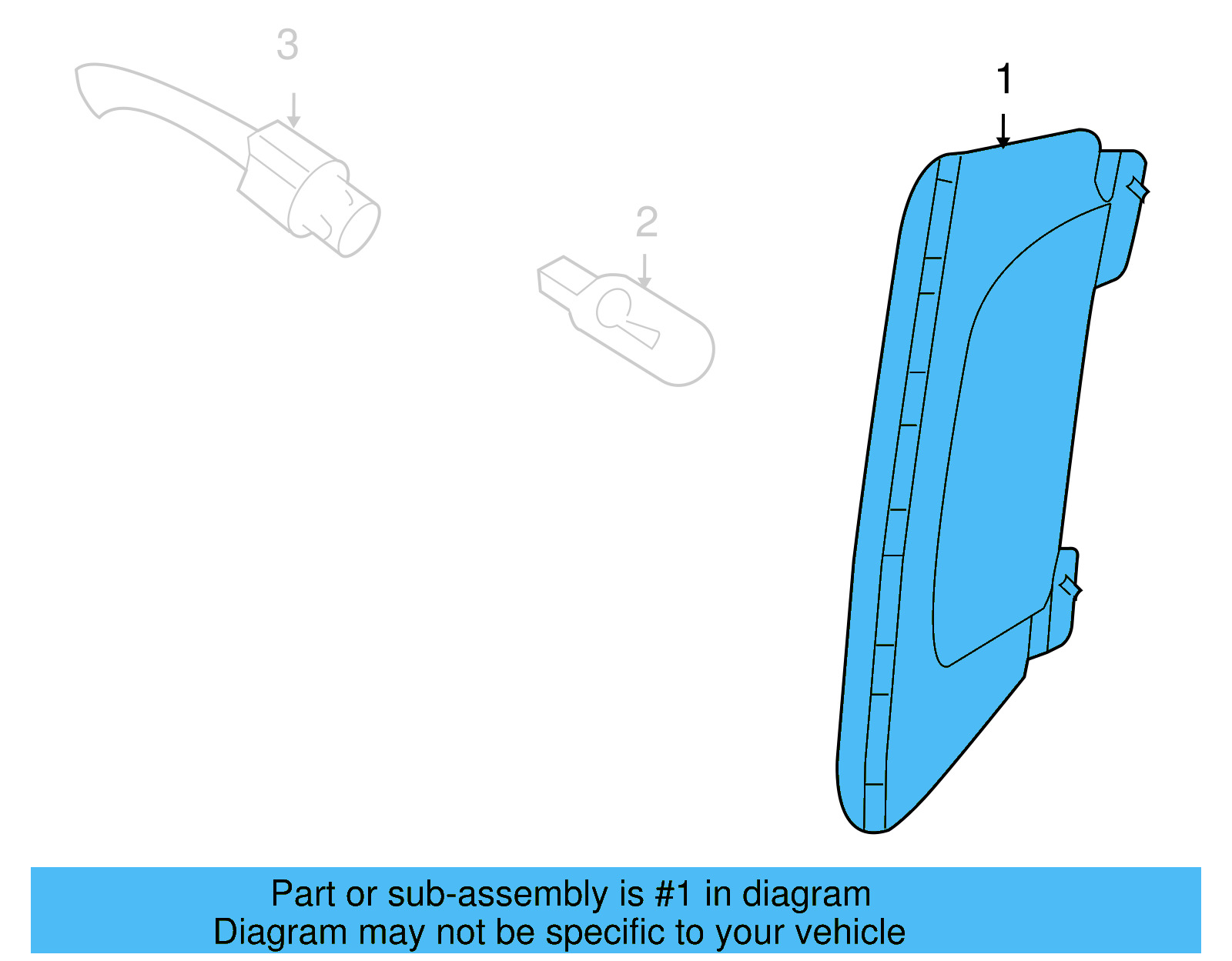 Side Marker Lamp 5N0-945-119-A - View 7