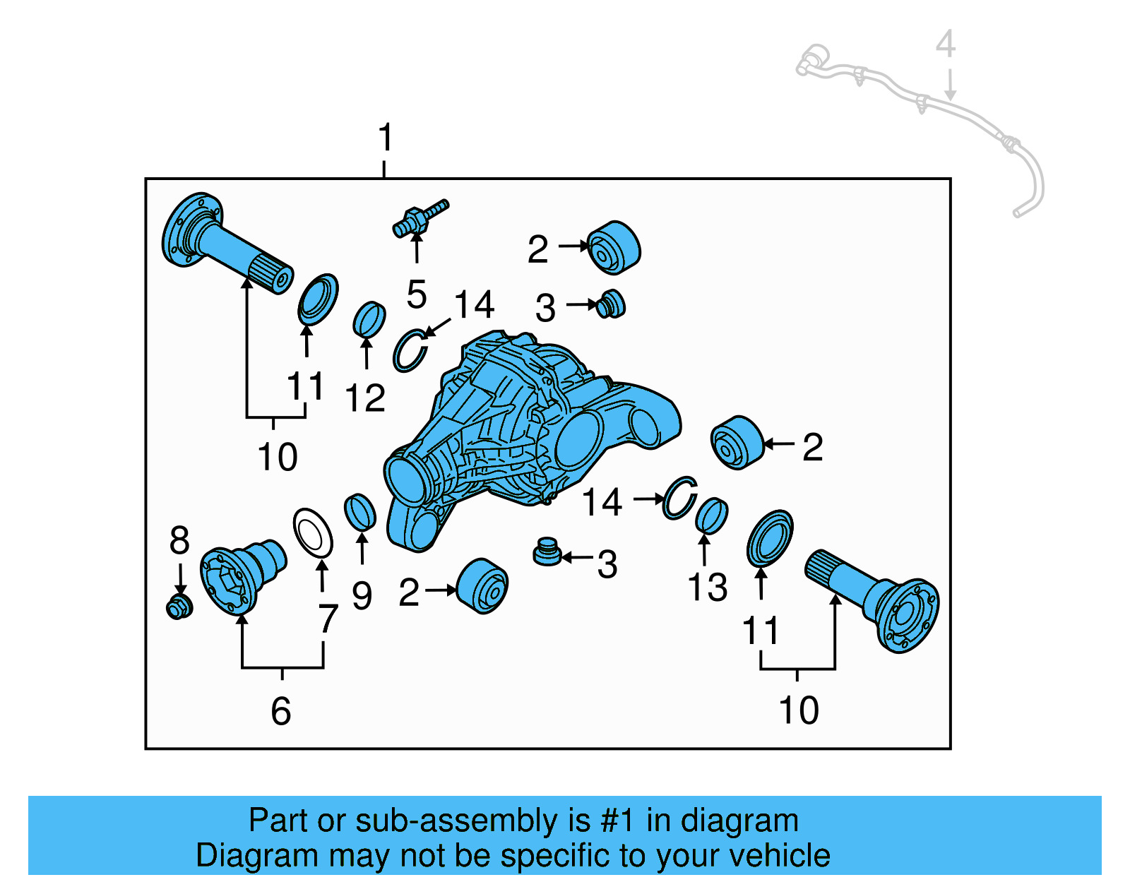 Differential Assembly 0AB-525-017-J