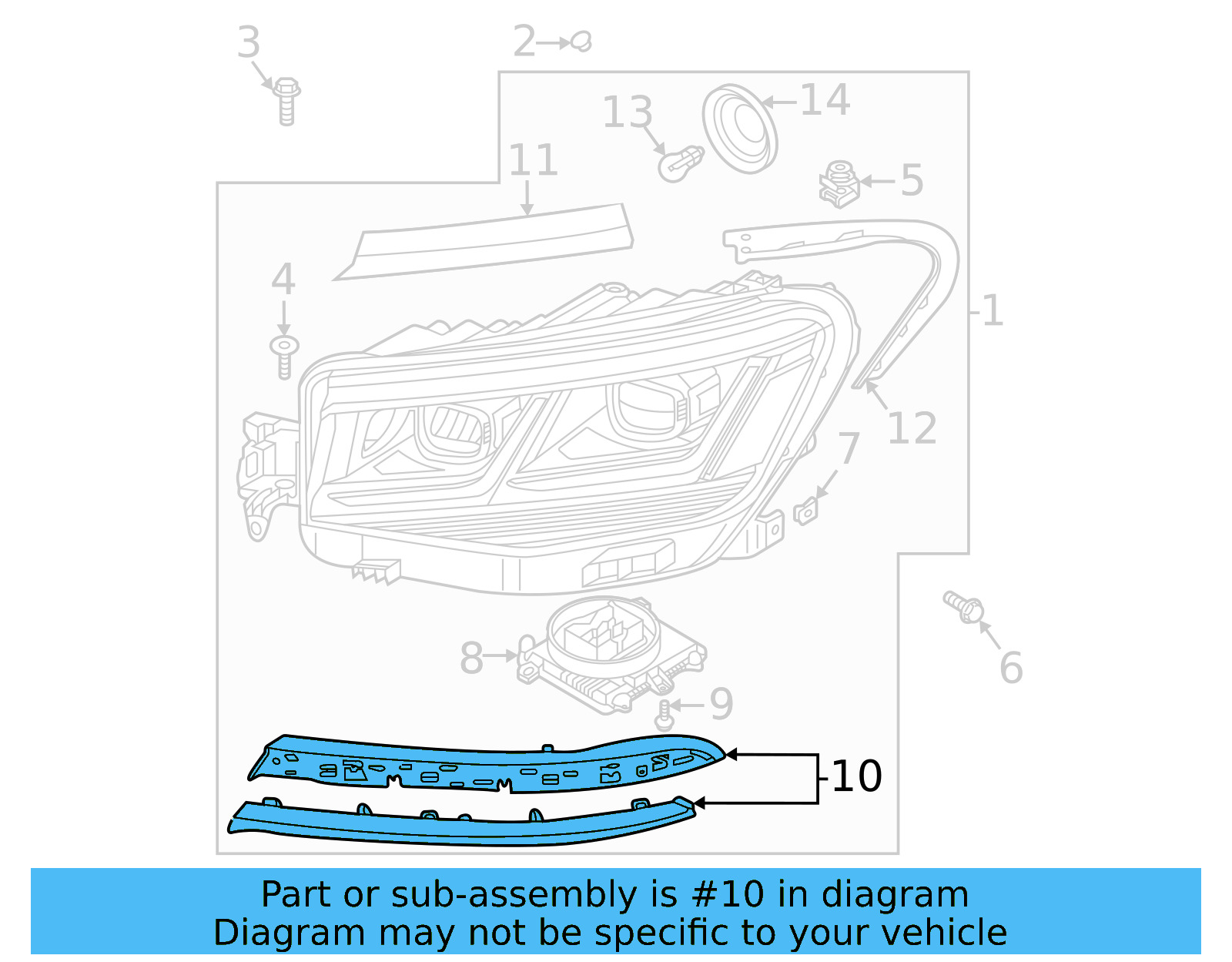 Trim Cover 3CN-941-120-B - View 2