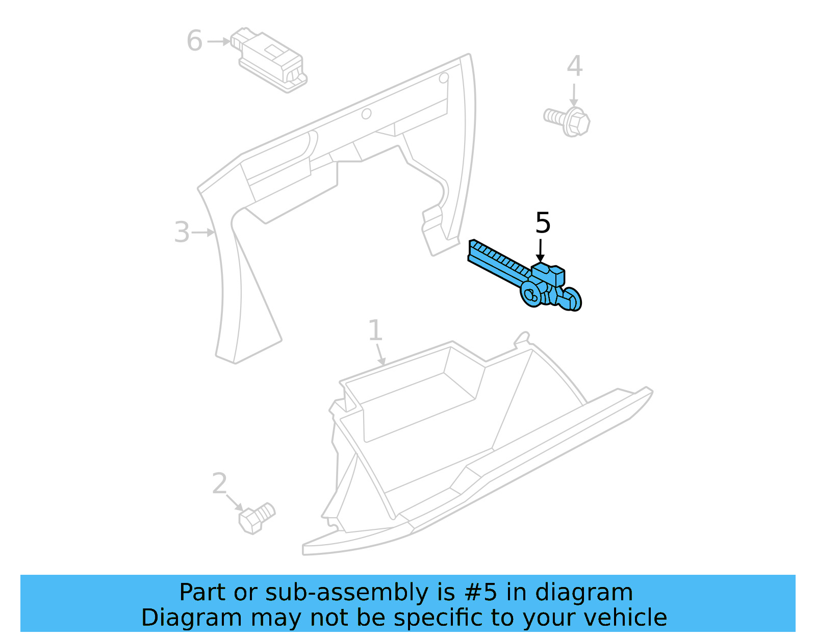 Lock Cylinder Damper 2G1-858-309 - View 4