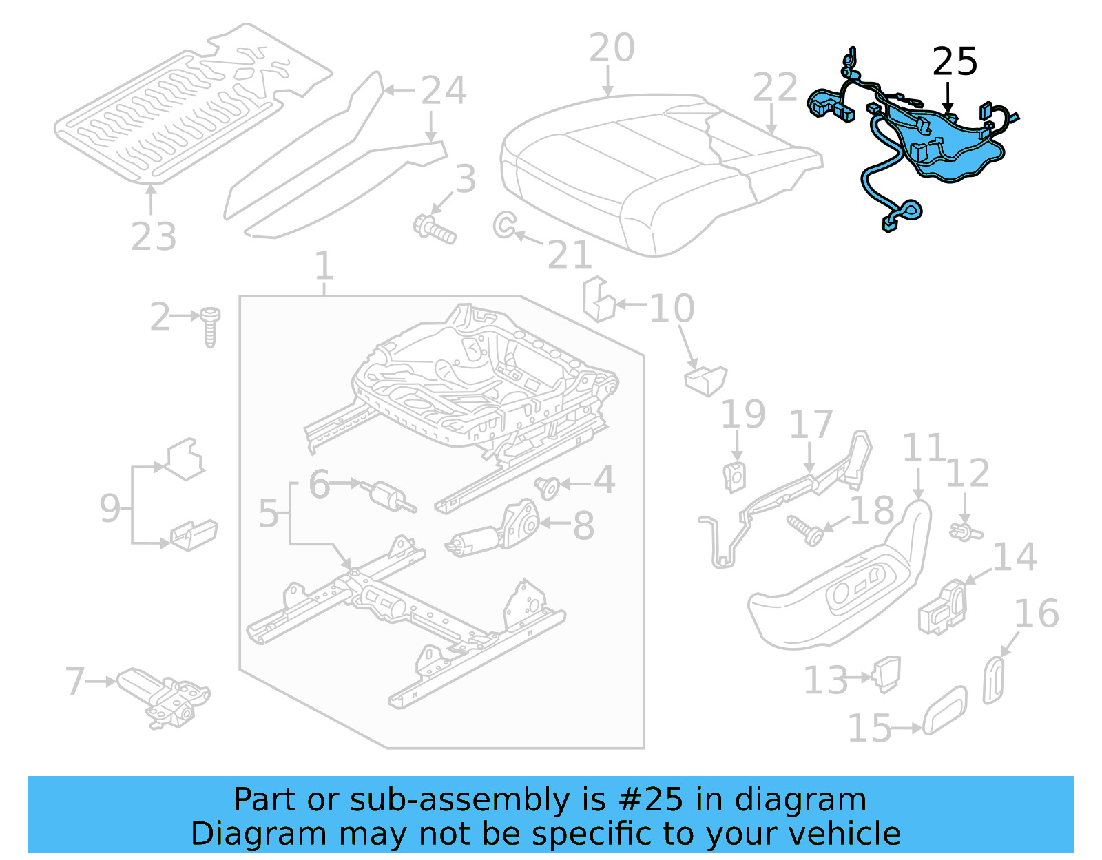 Harness 5NN-971-391-H - View 3