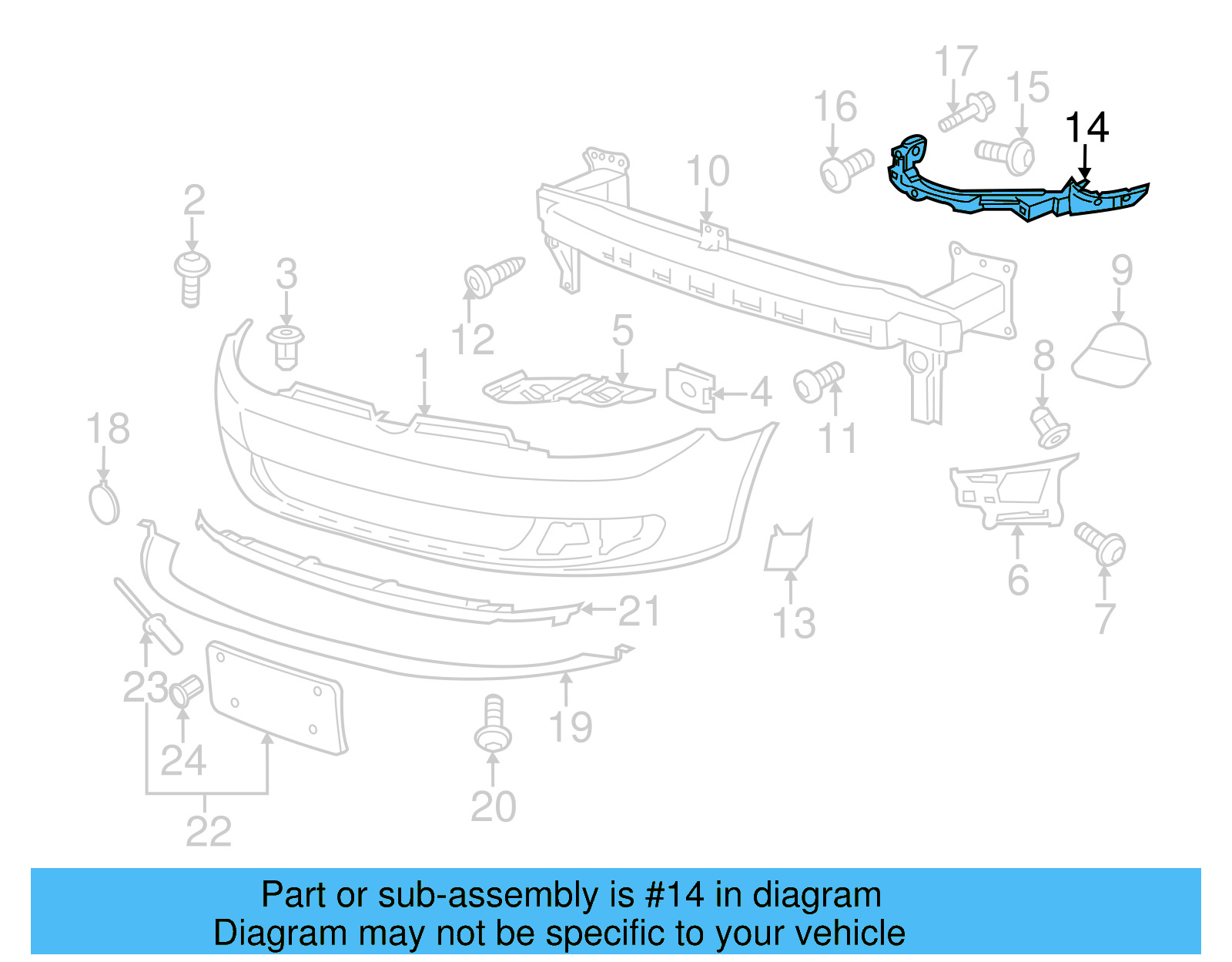 Bumper Guide 1K9-807-571-D - View 7