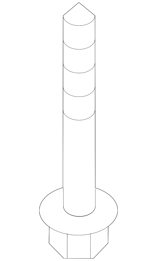 Motor Mount Mount Bolt N-105-524-04 - View 48