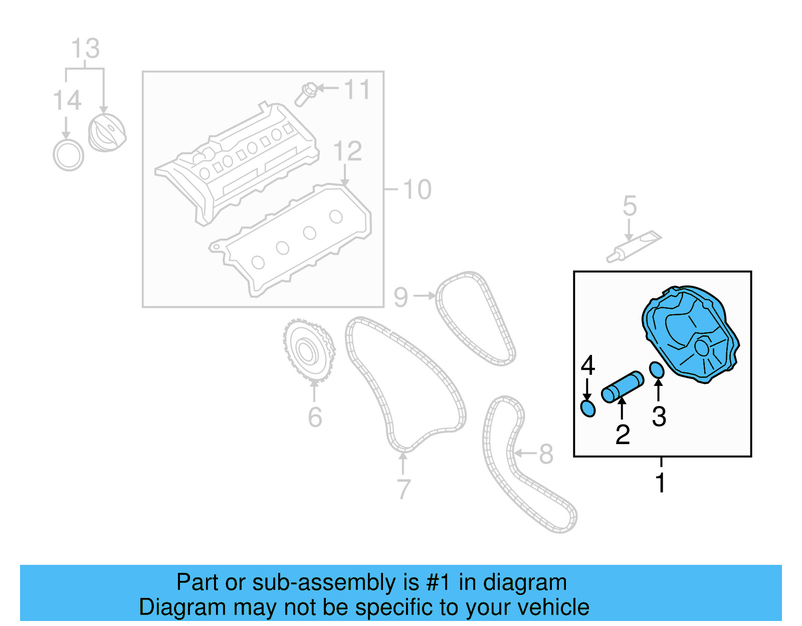 Timing Cover 079-109-284-P - View 4