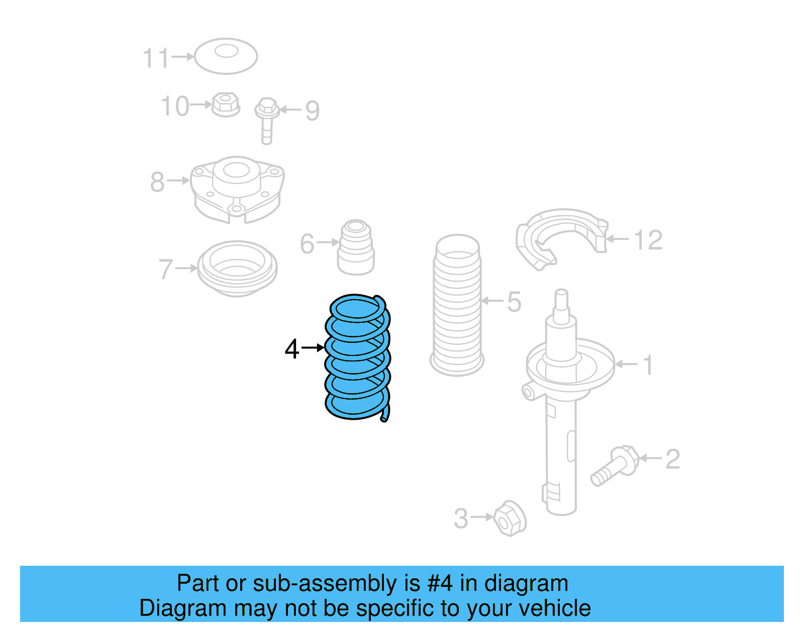 Coil Spring 5QF-411-105-AD - View 9