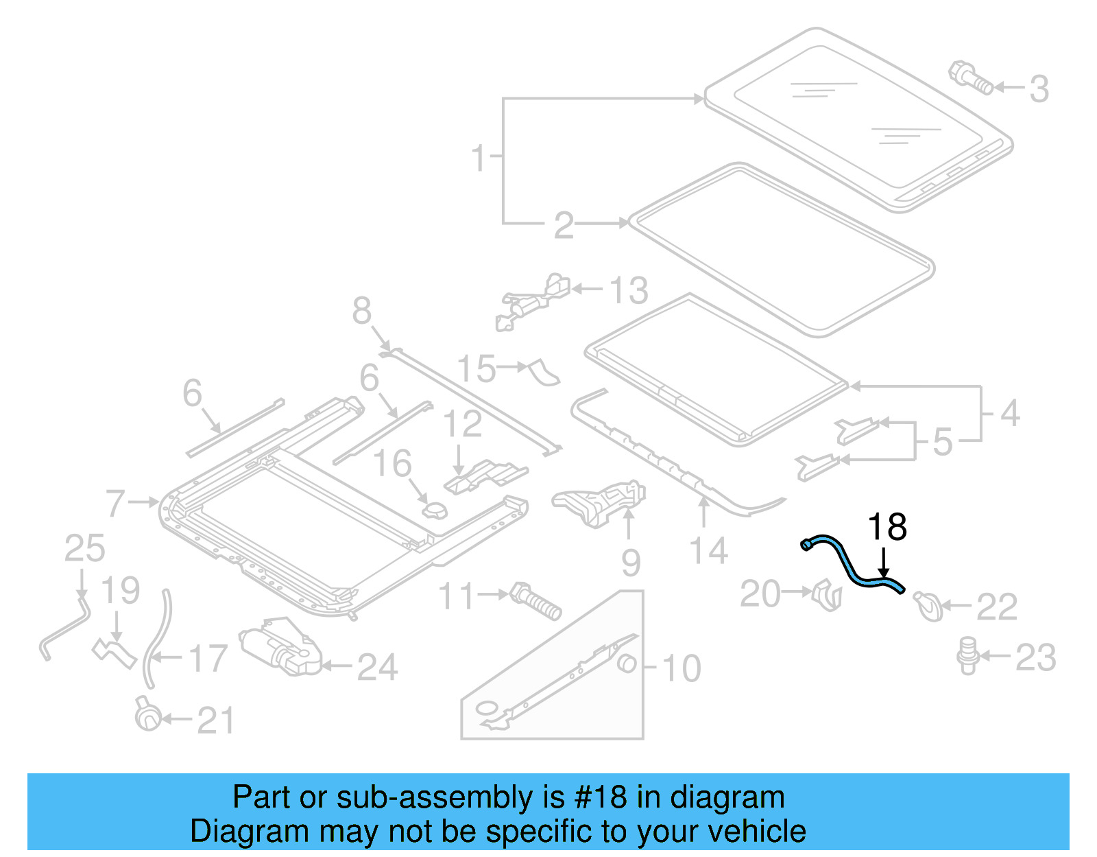 Drain Hose 5C6-877-234 - View 10