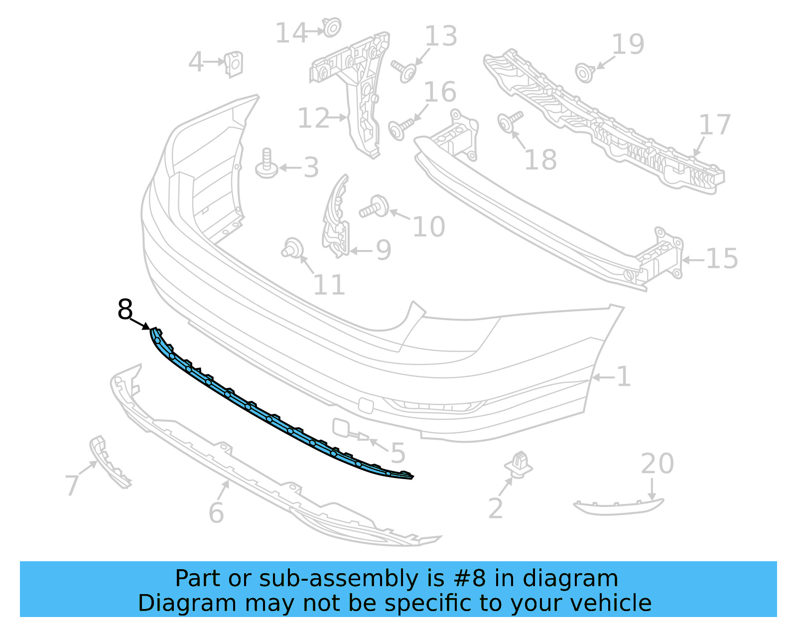 Trim Molding 17A-853-333-2ZZ - View 7