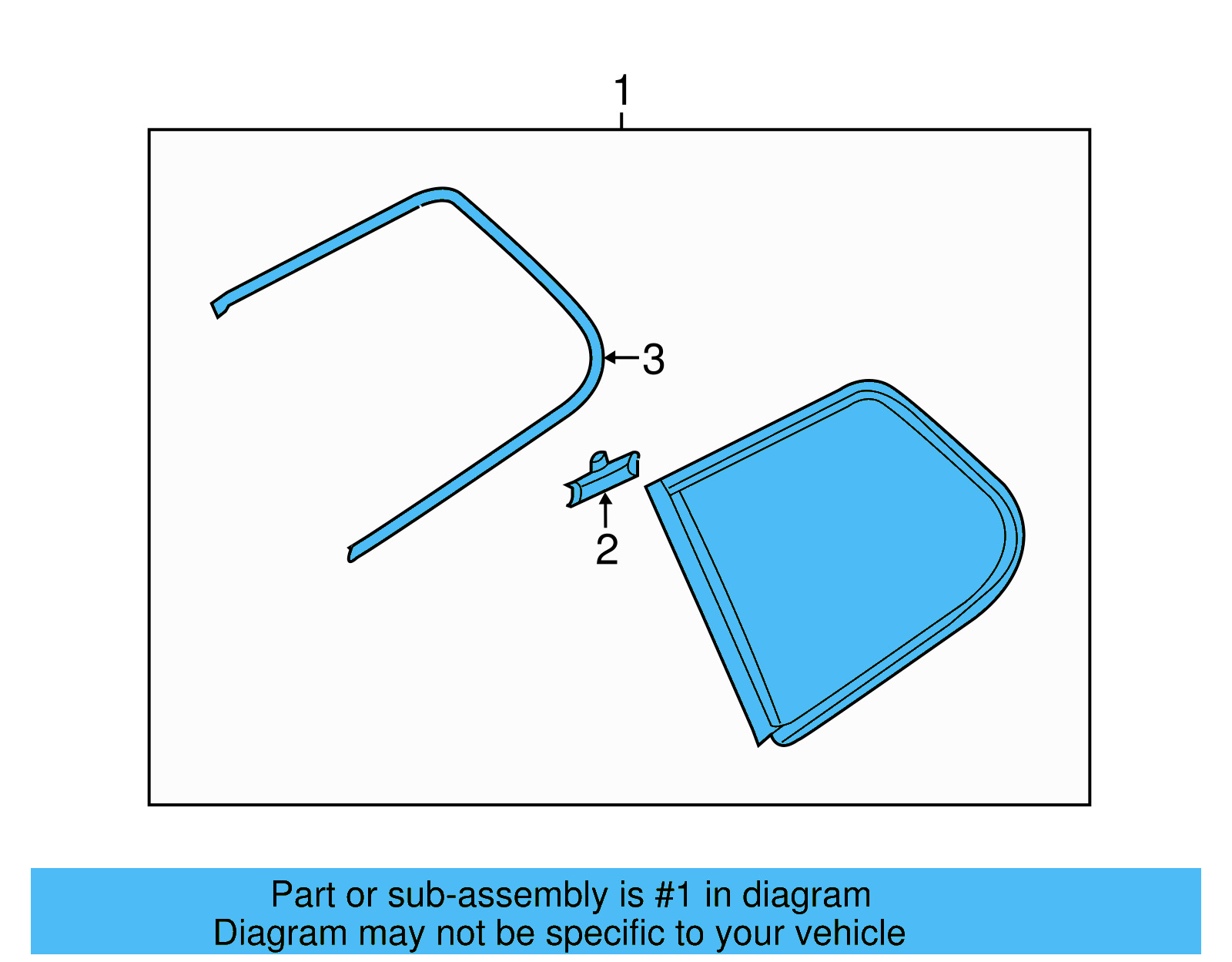 Quarter Glass 7P6-845-297-AL-NVB - View 3
