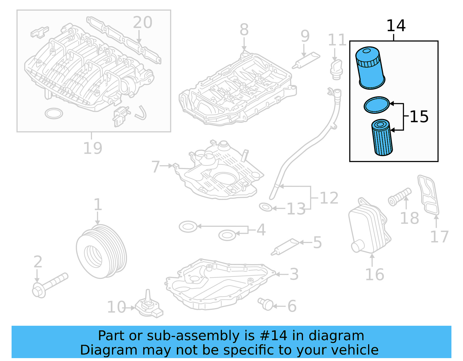 Filter Housing 06L-115-401-K - View 3