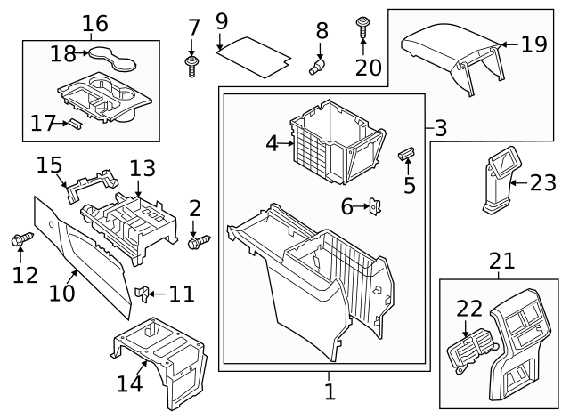 Console Bracket 3CN-863-143