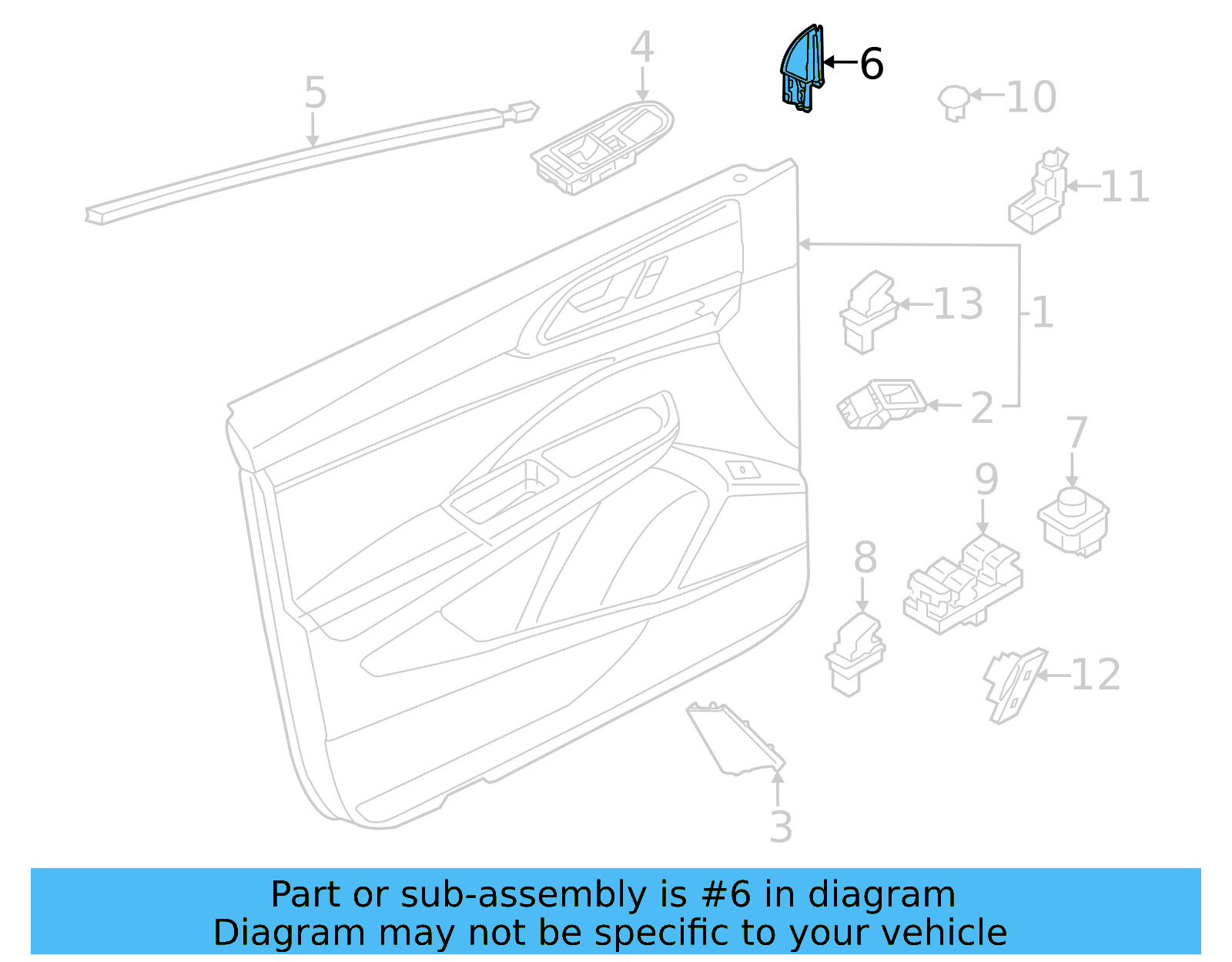 Corner Trim 2GJ-837-974-82V - View 5