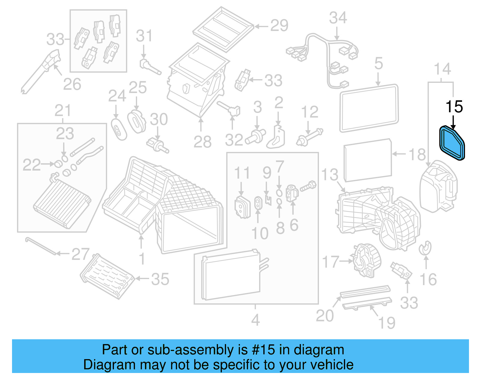 Intake Duct Gasket 7L0-819-143-B - View 9