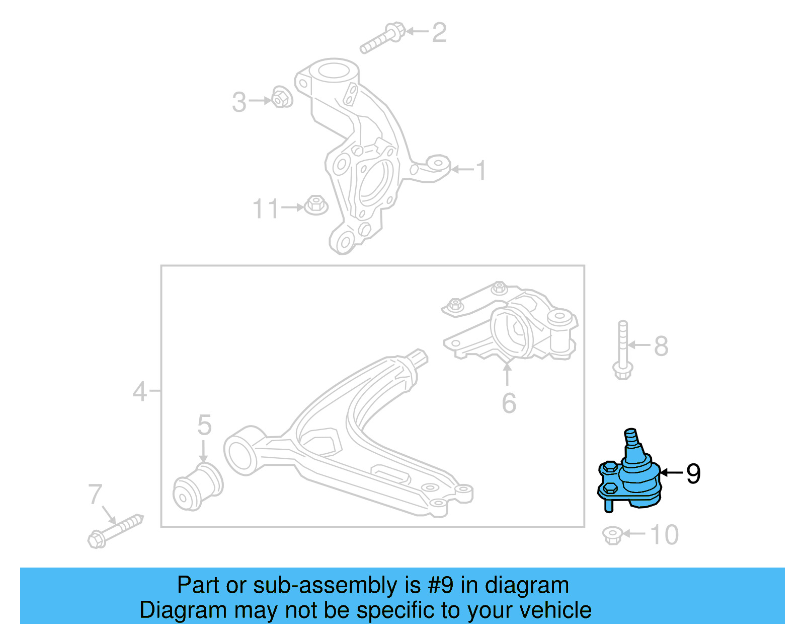 Ball Joint 3QF-407-366 - View 4