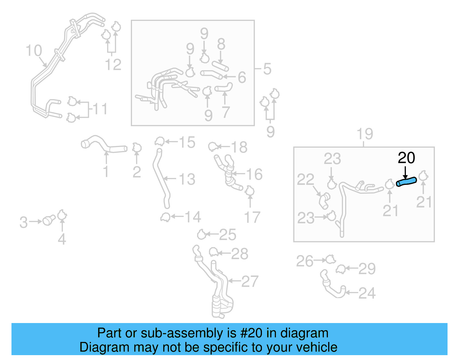 Hose 04L-121-058-G - View 18