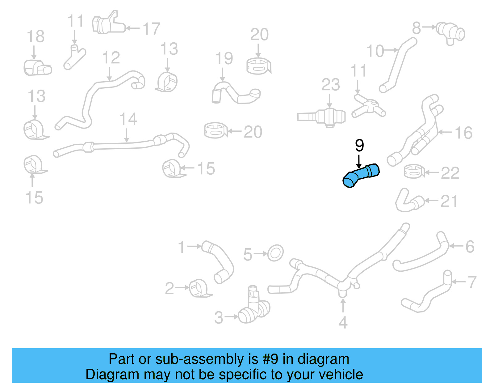 Connector Hose 5C0-122-101-K - View 9