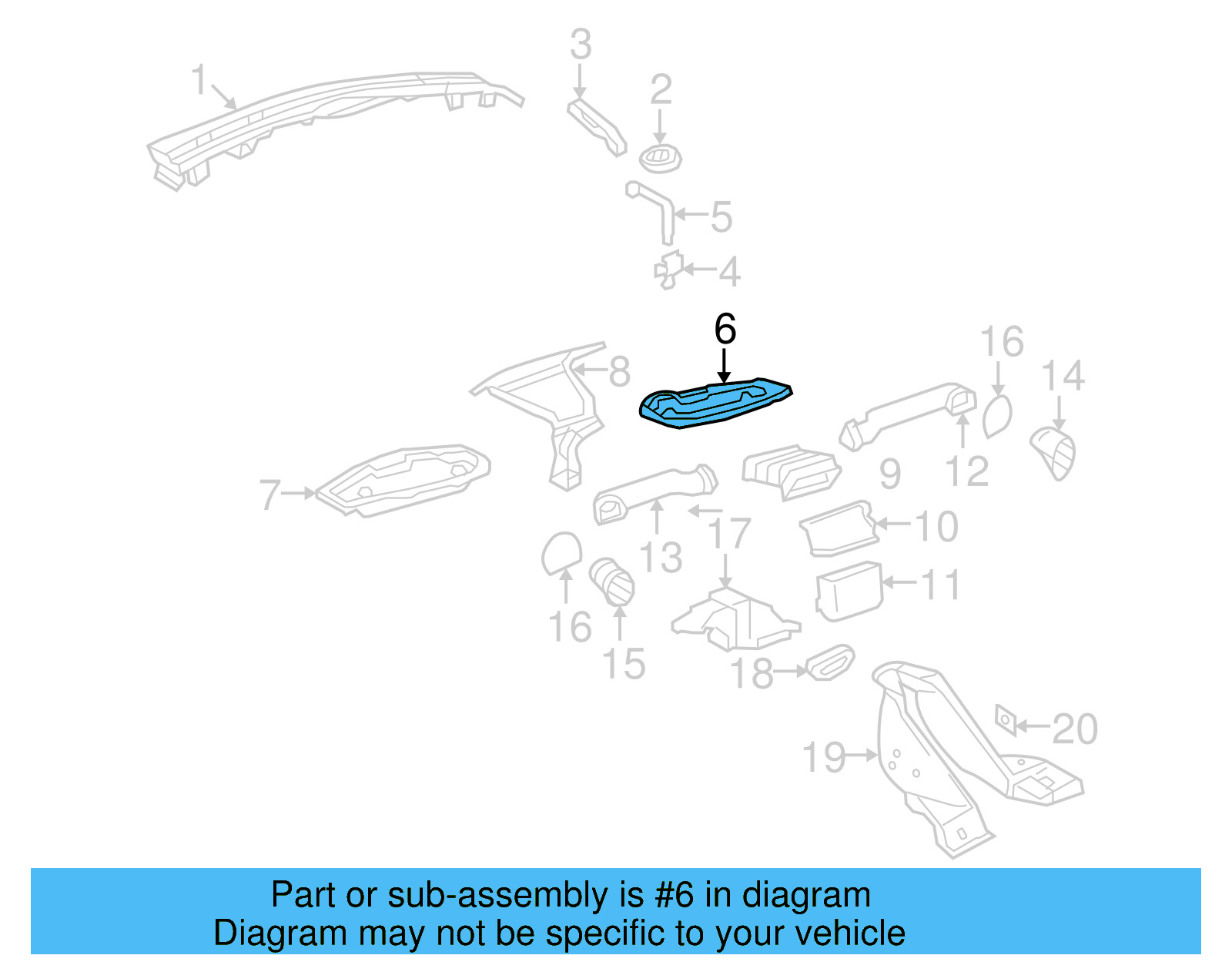 End Plate 1C0-819-684-E - View 7