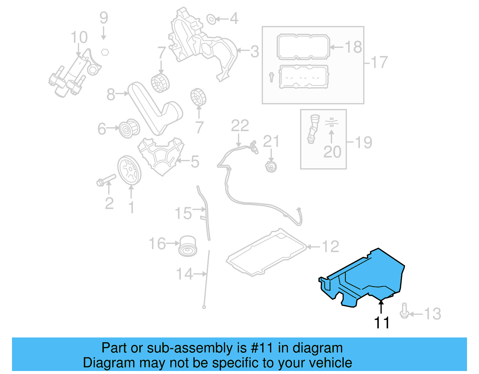 Oil Pan 7B0-103-601-A - View 5