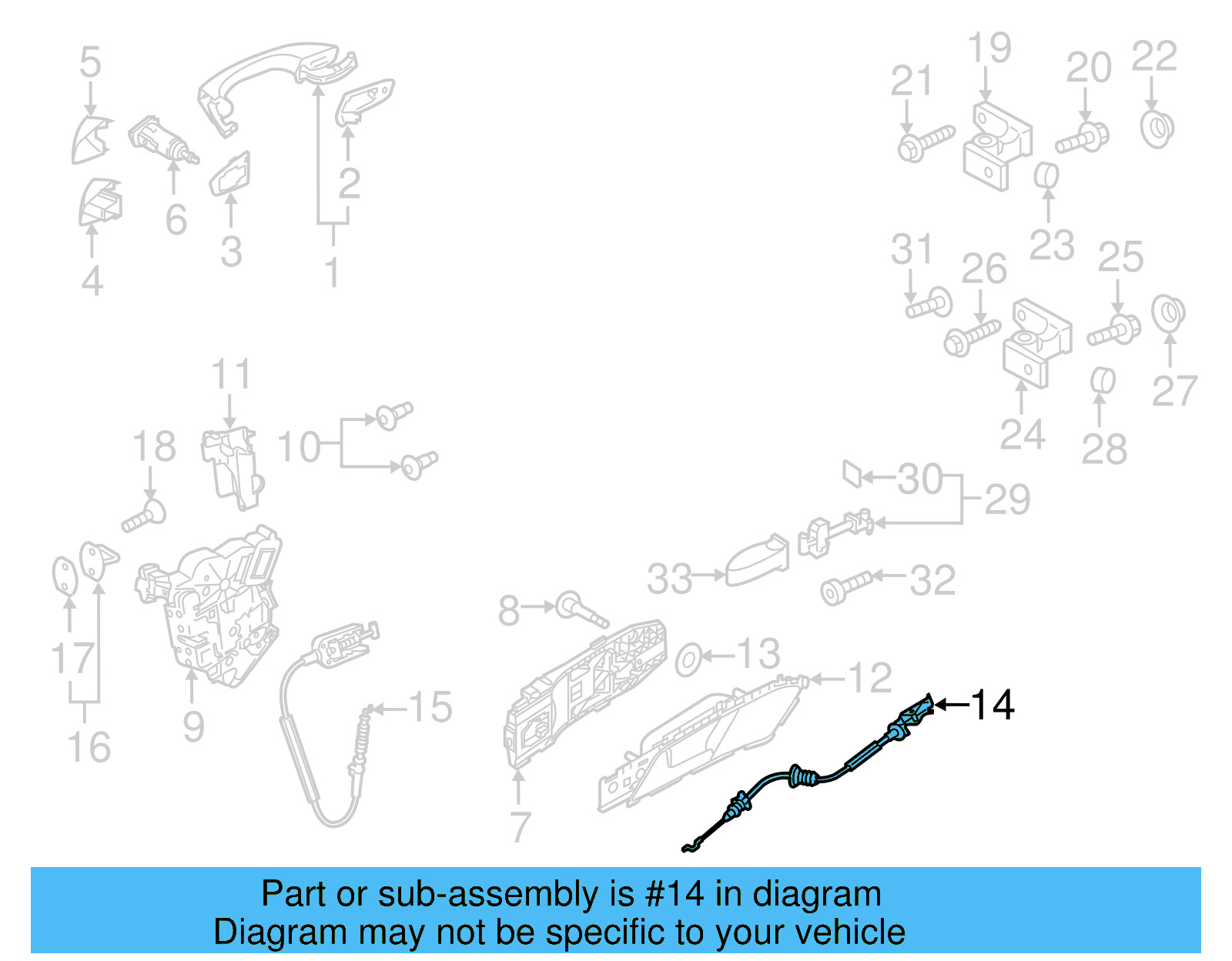 Lock Cable 5G4-837-086-A - View 9