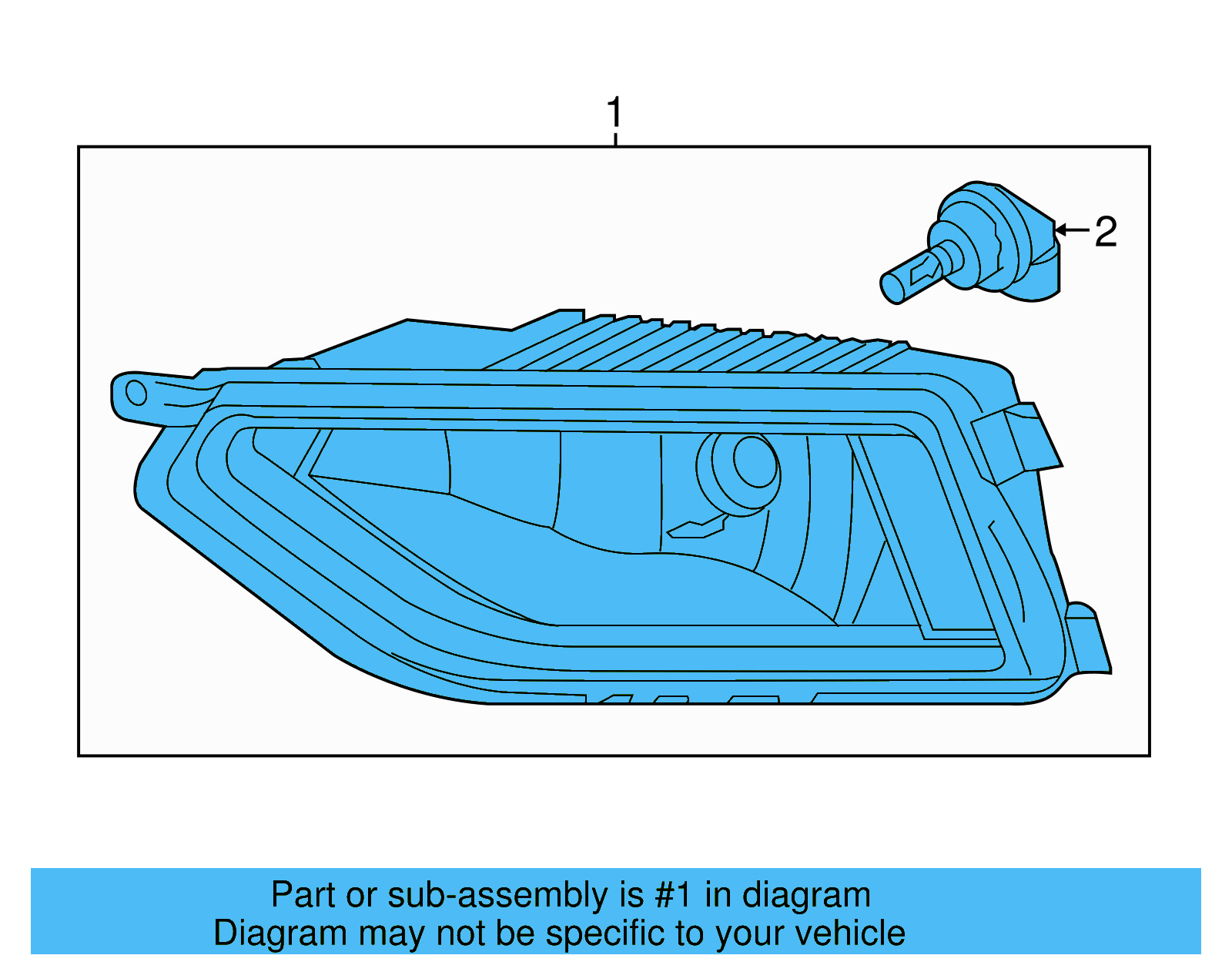 Fog Lamp Assembly 3CN-941-662 - View 5