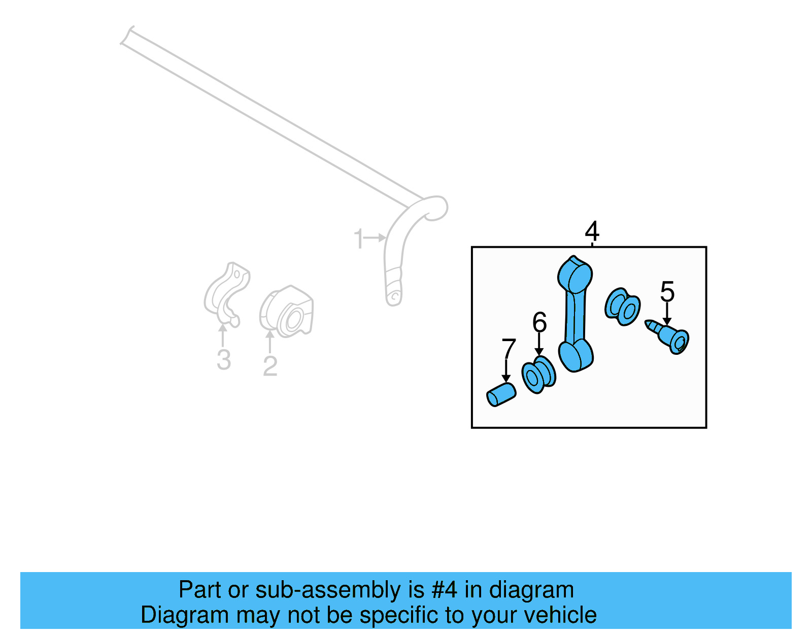 Suspension Stabilizer Bar Link Kit 1J0-411-315-G - View 6