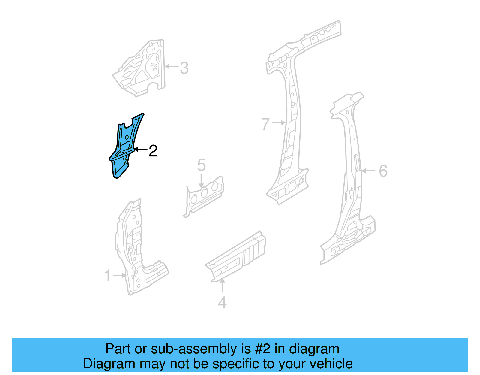 Lower Reinforced 1K0-802-624-C - View 10