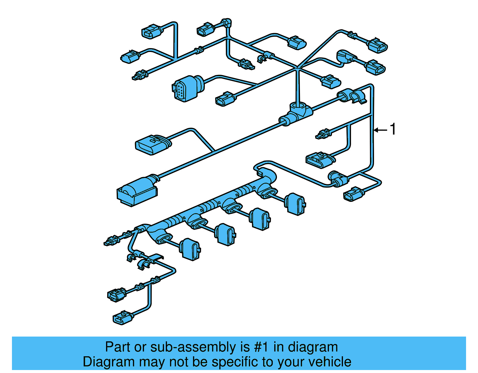 Engine Harness 06J-971-627-G - View 3