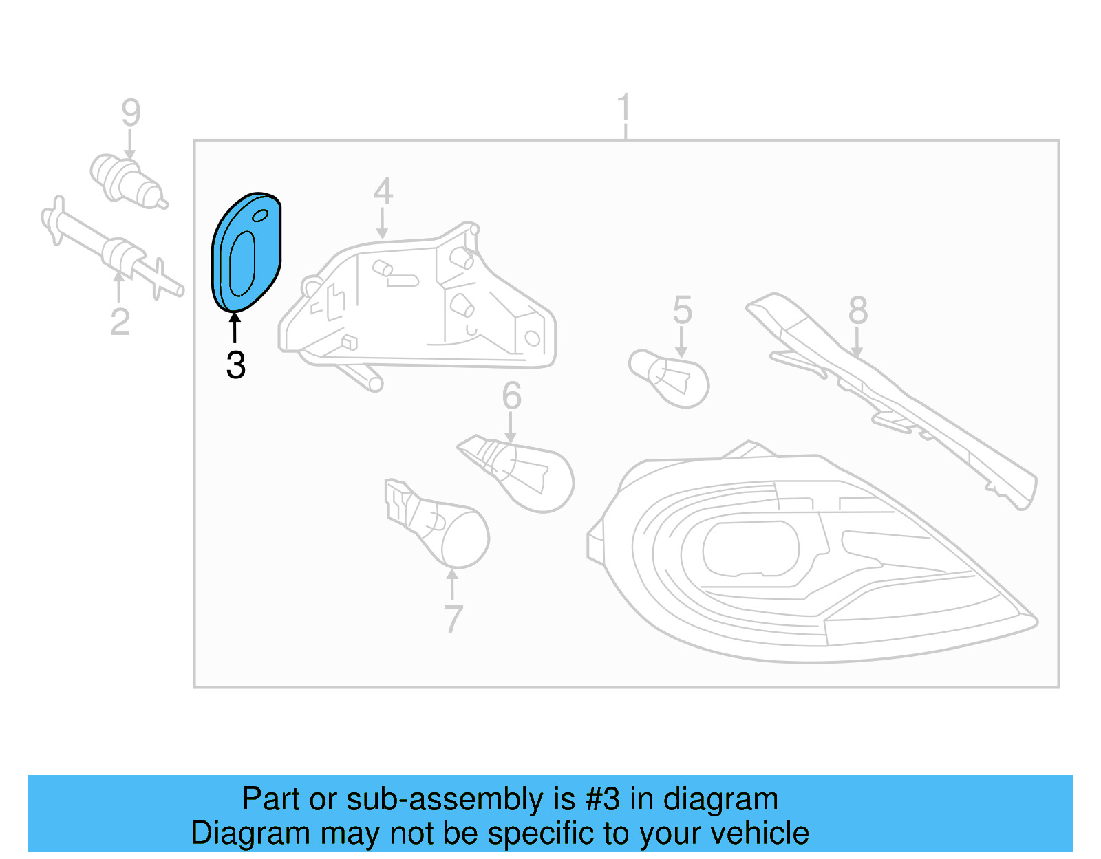 Gasket 5C5-945-191 - View 2