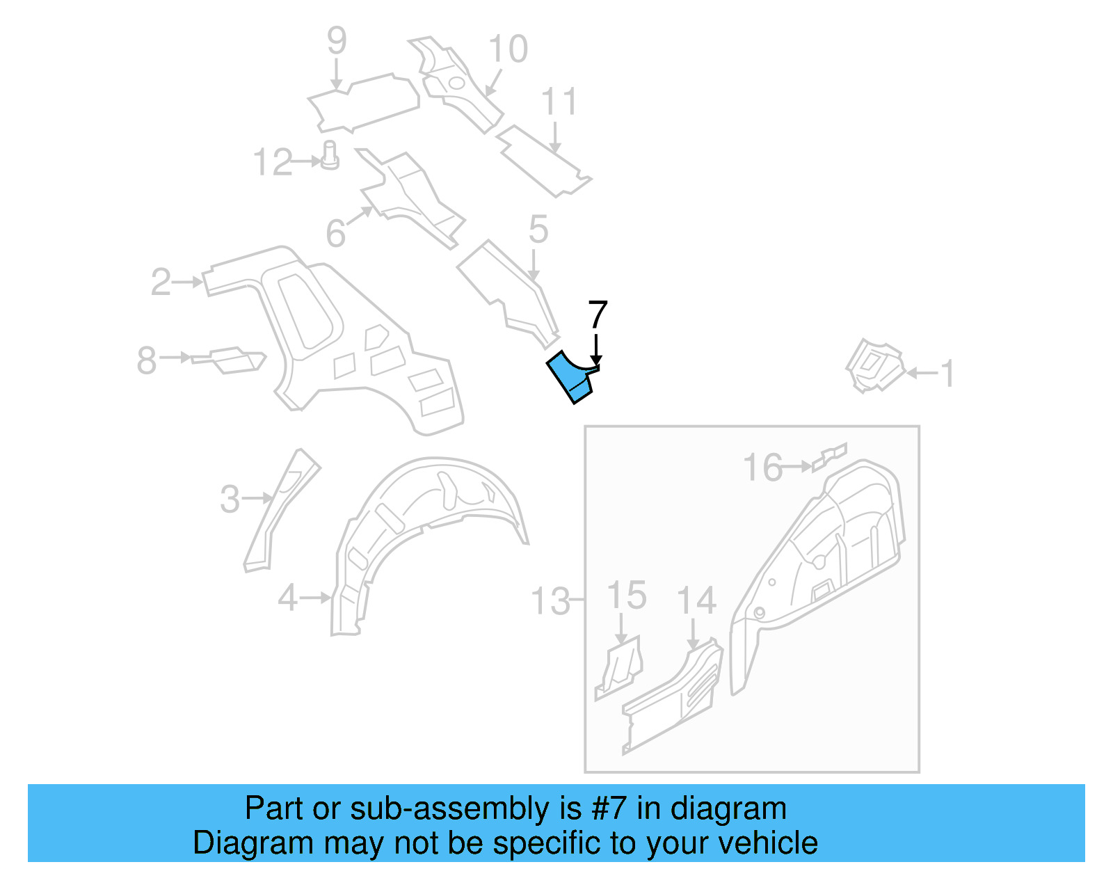 Connector Plate 5N0-814-227 - View 4