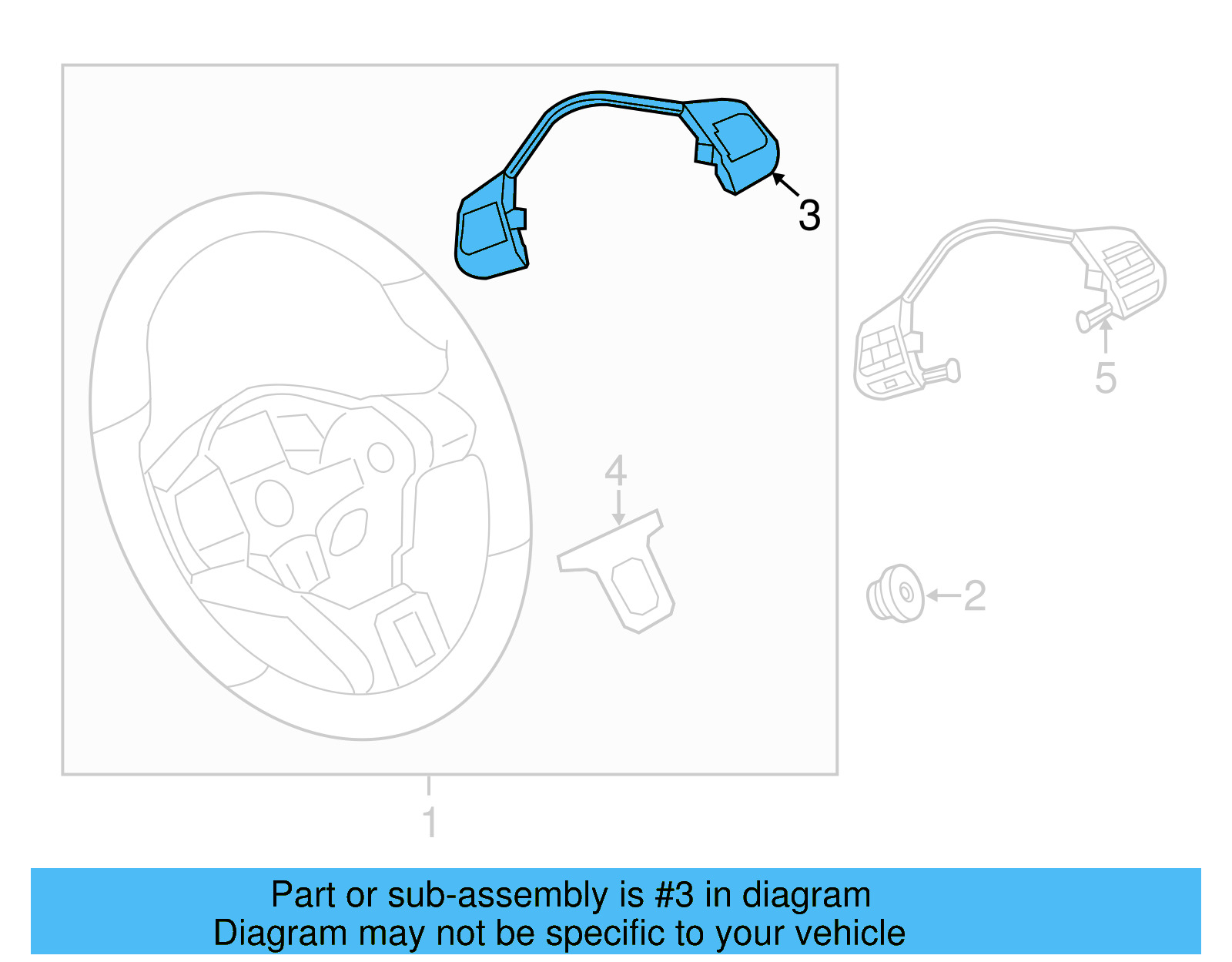 Trim Assembly 5K0-419-685-C-3Q7 - View 9