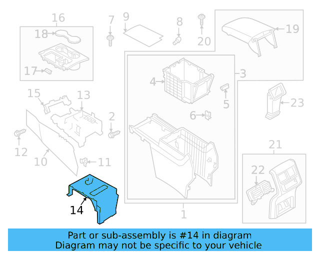 Rear Bracket 3CN-864-107 - View 5