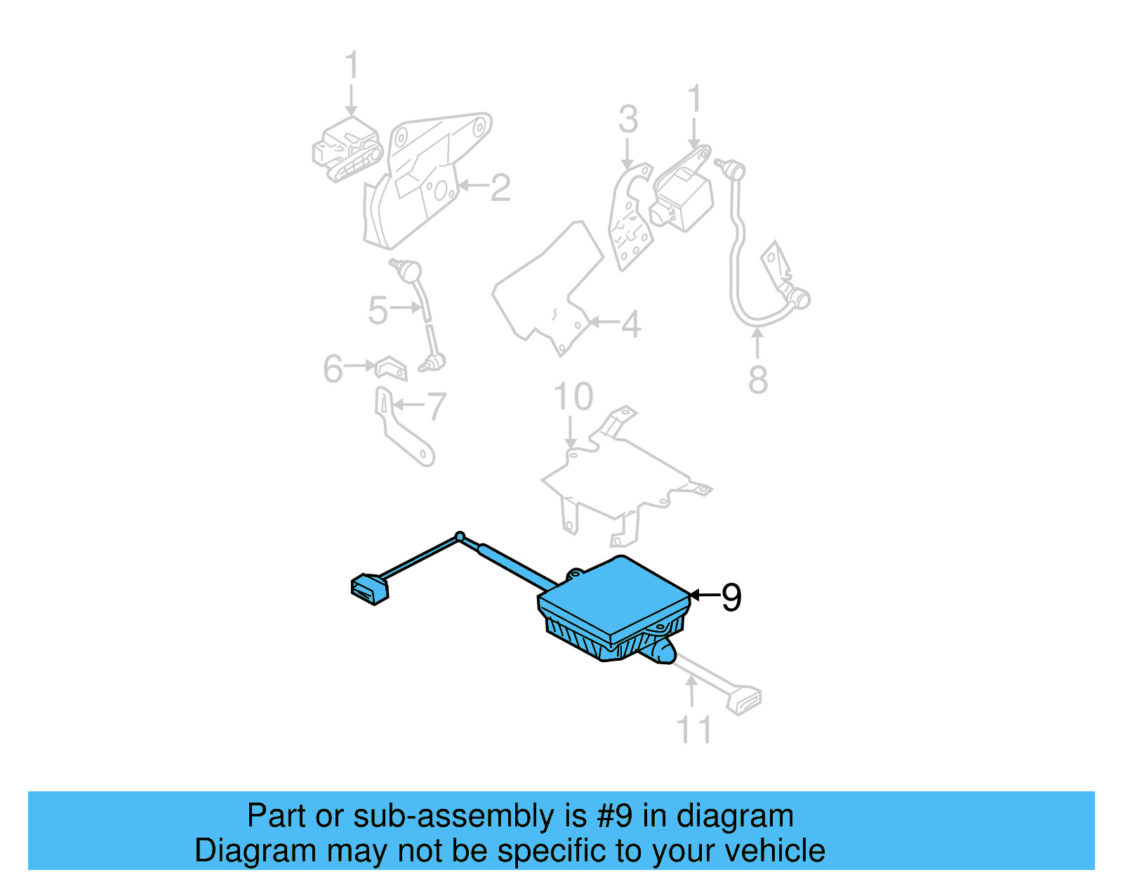 Control Module 7M3-907-391 - View 5