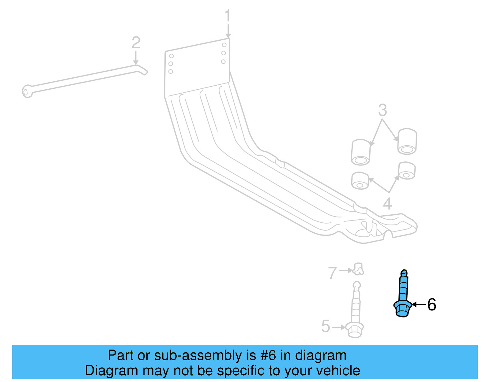 Spacer Bolt WHT-003-473 - View 6
