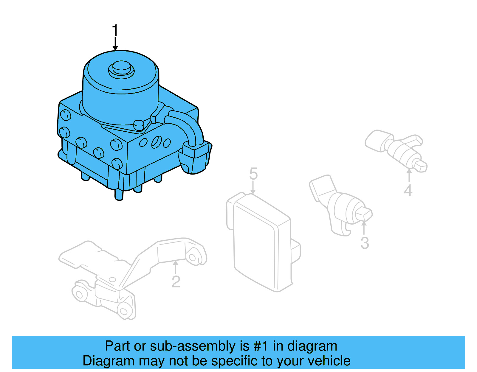 ABS Pump Assembly 1J0-698-517-E - View 16