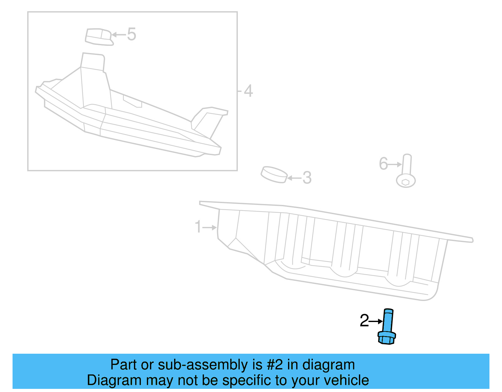 Trans Pan Bolt WHT-010-172 - View 13
