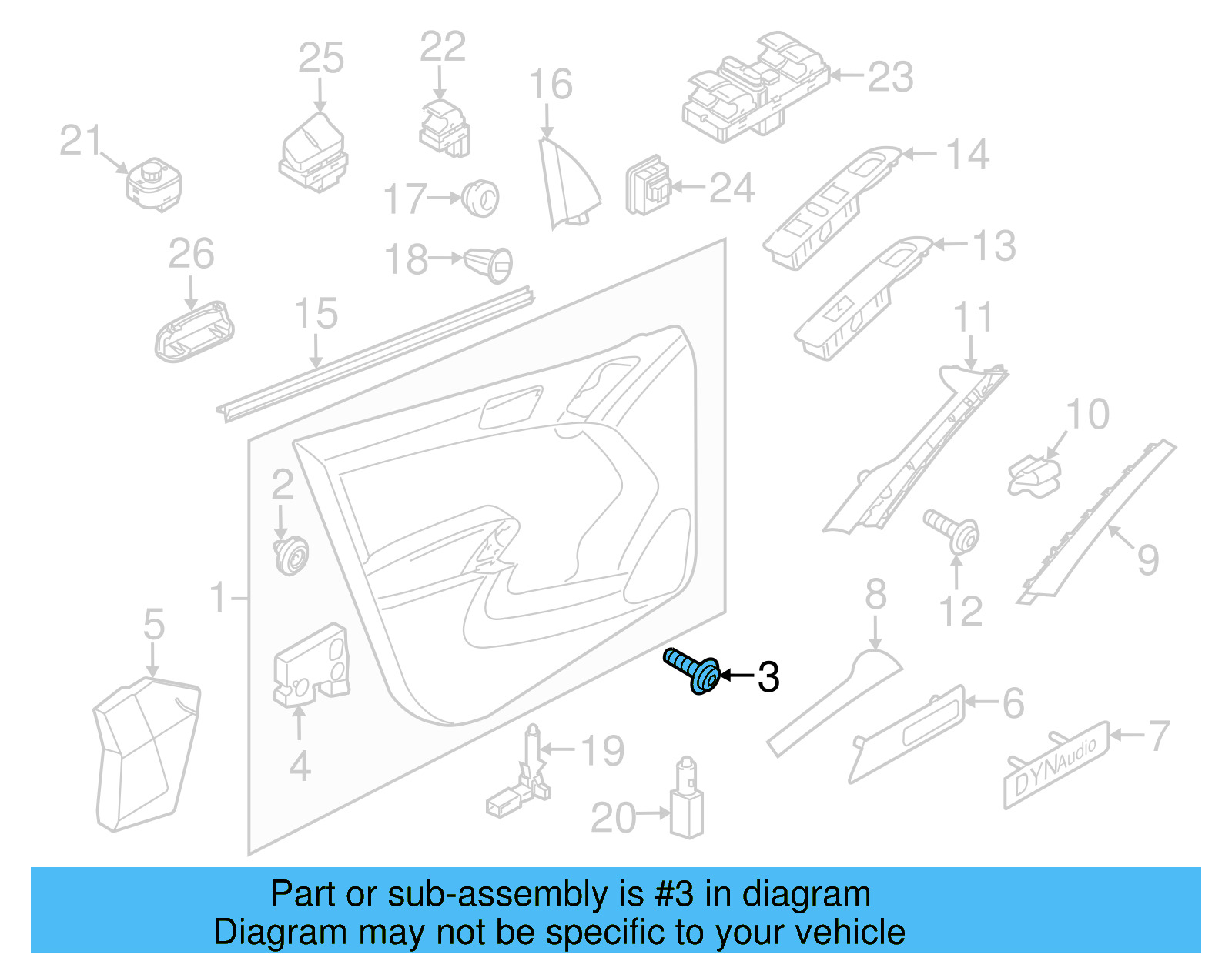 Door Trim Panel Screw WHT-005-228 - View 15
