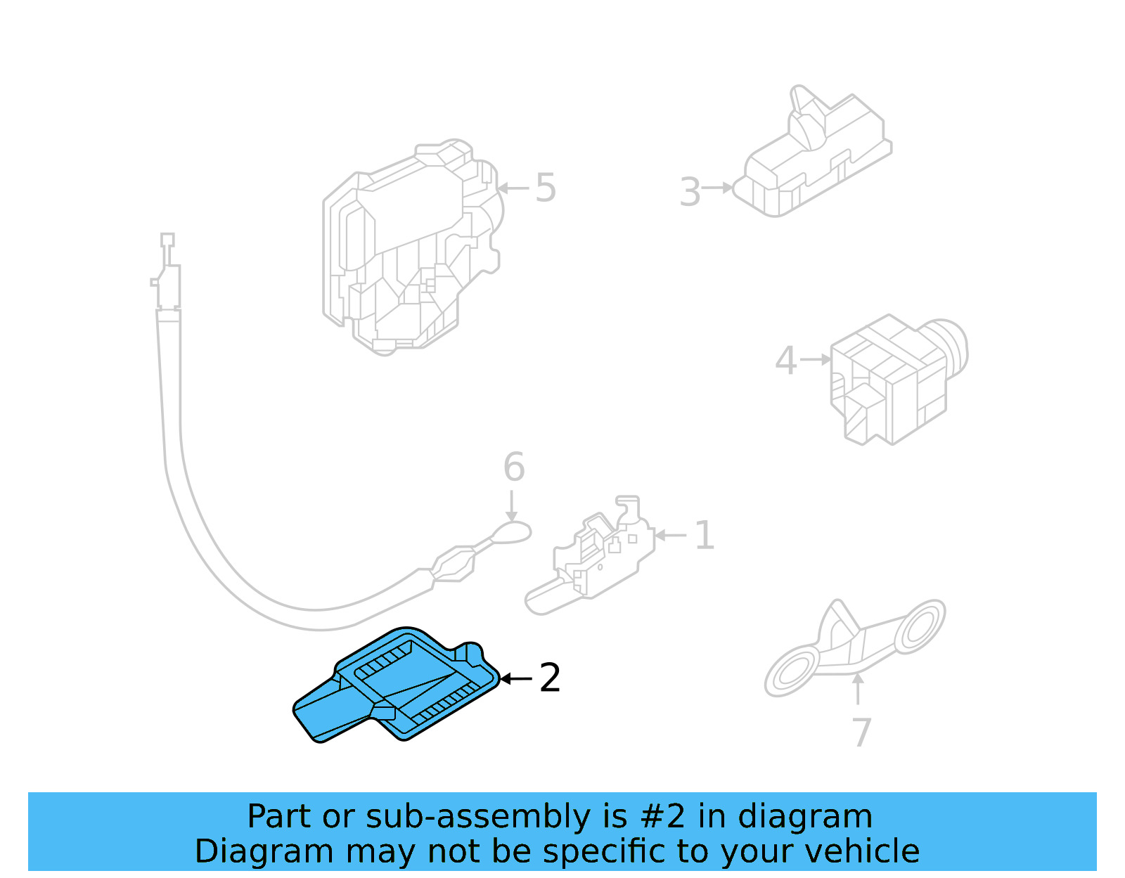 Latch Cover 11K-827-520-9B9 - View 4